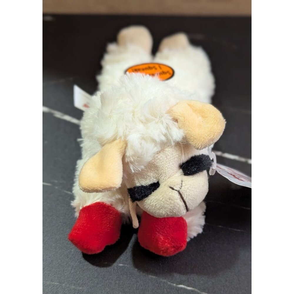 Lamb Chop Plush Dog Toy With‎ Squeaker Soft & Cuddly By DreamWorks New With Tags